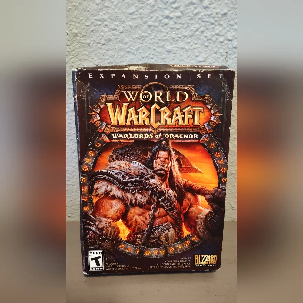 Blizzard World of Warcraft Cataclysm Big Box Windows Edition With Cds